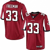 Nike Men & Women & Youth Falcons #33 Freeman Red Team Color Game Jersey,baseball caps,new era cap wholesale,wholesale hats